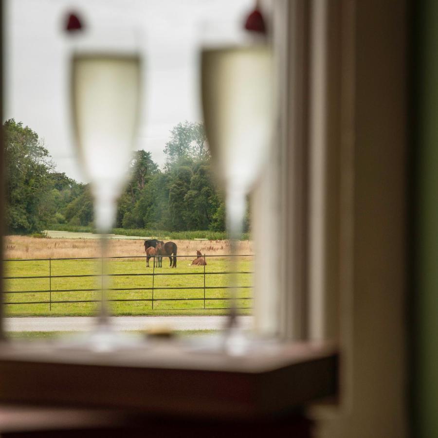 Castlemartyr Resort Hotel Eksteriør billede View of the stud from the stable window