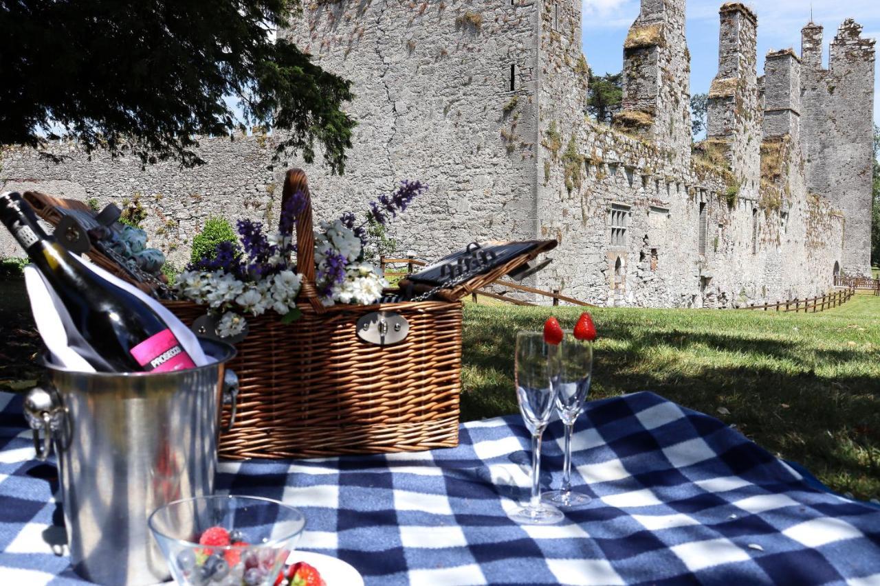 Castlemartyr Resort Hotel Eksteriør billede Picnic at Trim Castle