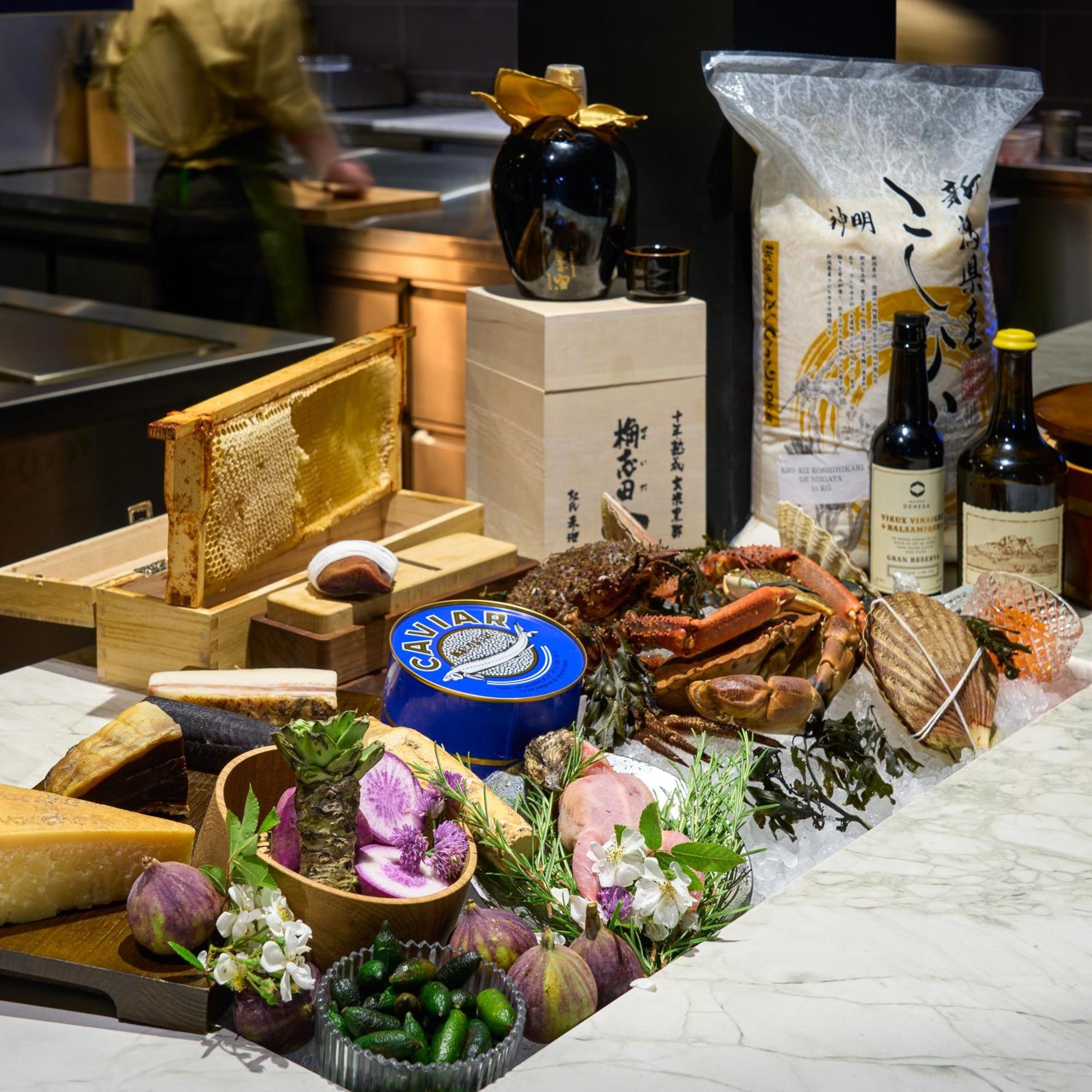 Castlemartyr Resort Hotel Eksteriør billede A selection of Japanese food